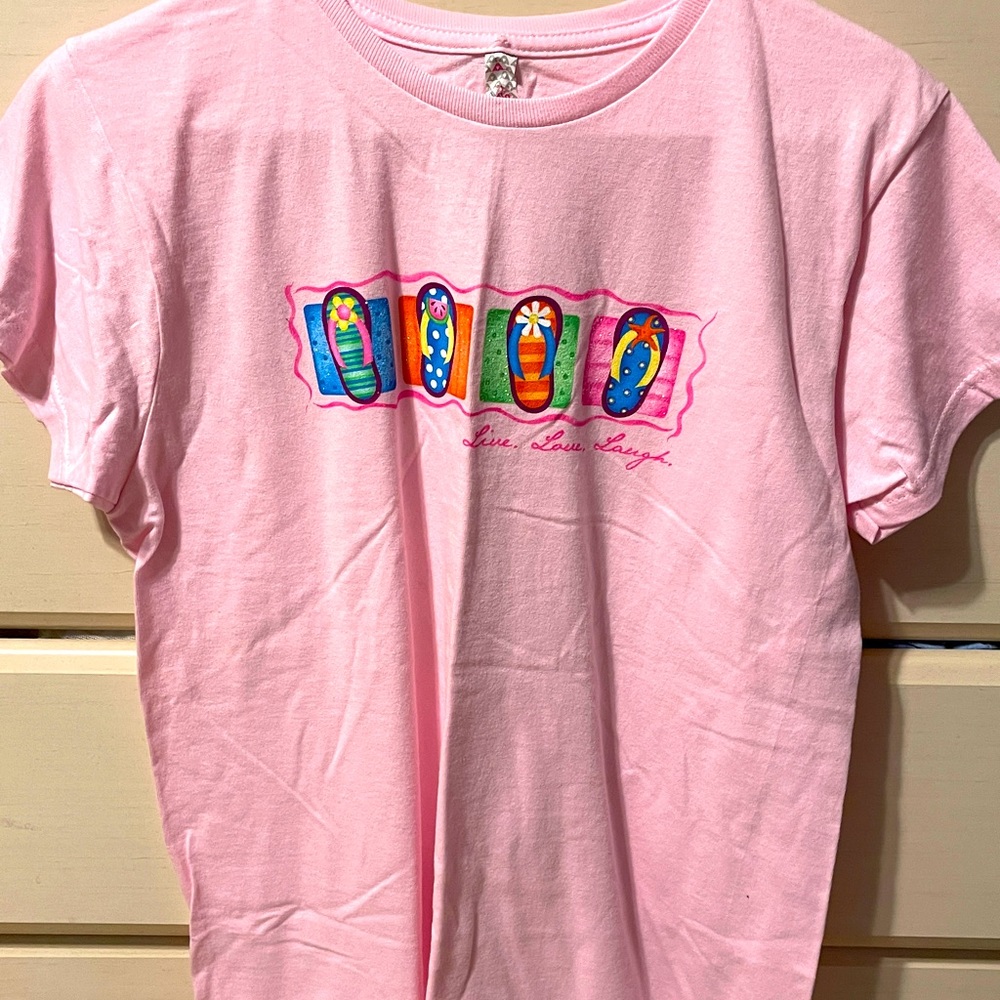 Womens pink tee